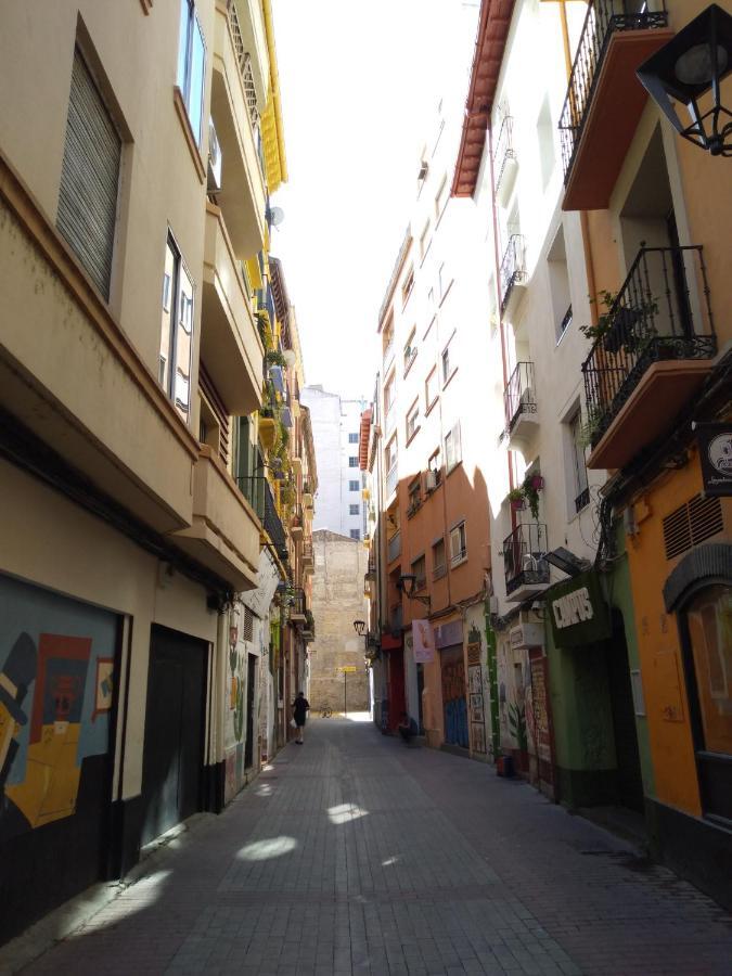 Acojedor Piso A Metros Del Pilar Y Plaza Espana Zaragoza Exteriör bild